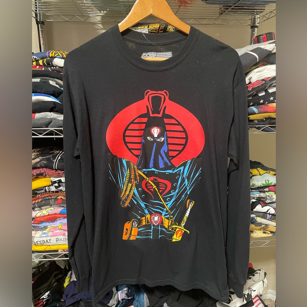 GI JOE COBRA 🐍 COMANDER Longsleeve Tee 🔥🔥 with Tag